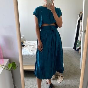 Free People Linen Set